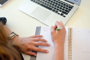 Writing notes