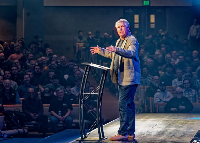 L1000133_SS_2 Steve Sonderman speaking at the 2025 No Regrets Conference