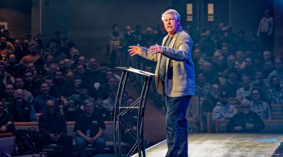 Steve Sonderman speaking at the 2025 No Regrets Conference